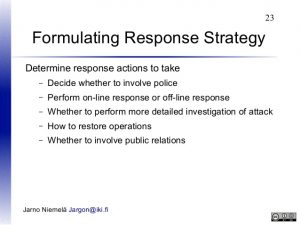 شناسایی و تدوین استراتژی‌های پاسخ به ریسک (Response Strategy)